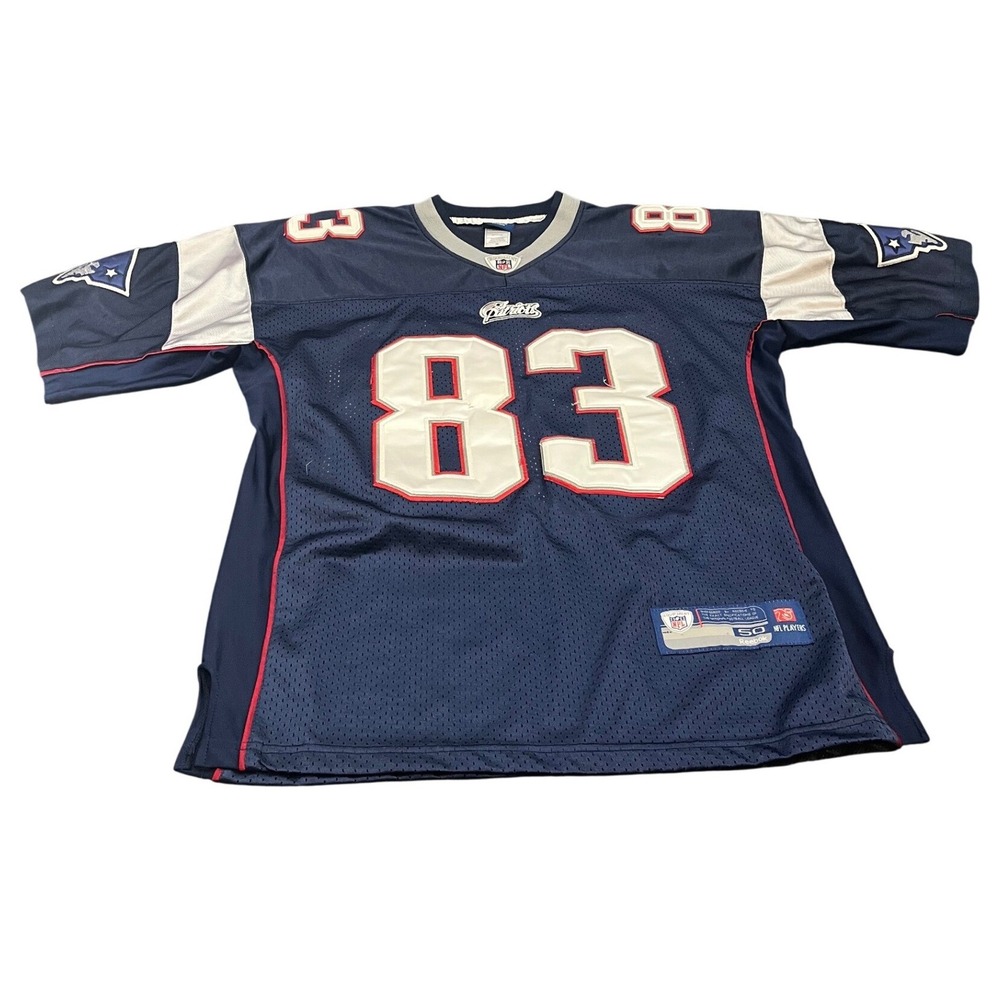 Reebok‎ NFL Jersey Mens 50 Wes Welker New England Patriots Authentic On Field